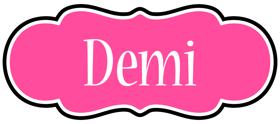 Demi invitation logo
