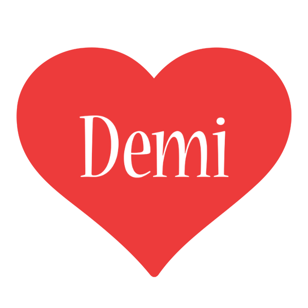 Demi love logo