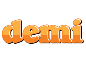 Demi orange logo