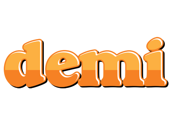 Demi orange logo