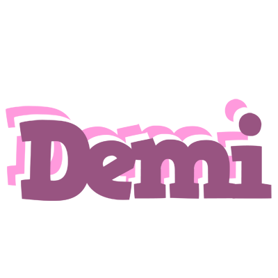 Demi relaxing logo