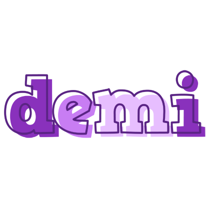 Demi sensual logo