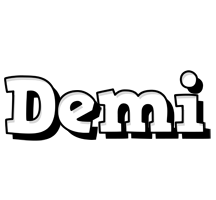 Demi snowing logo