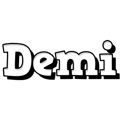 Demi snowing logo