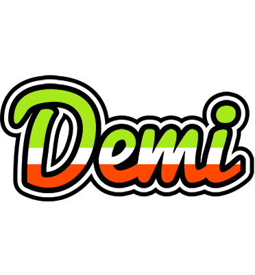 Demi superfun logo