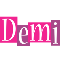 Demi whine logo