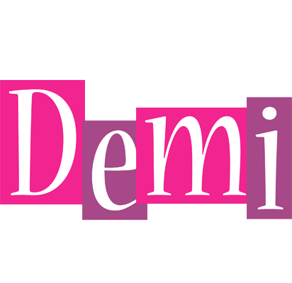 Demi whine logo