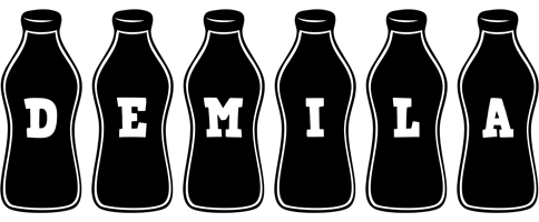 Demila bottle logo