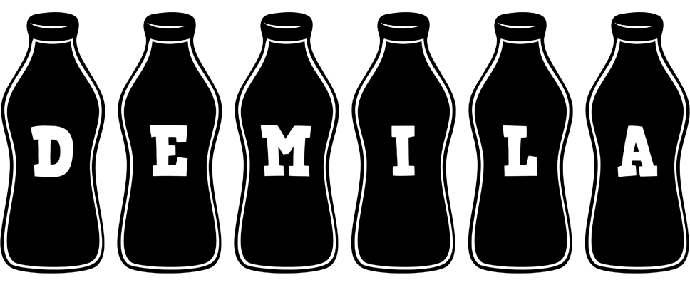 Demila bottle logo