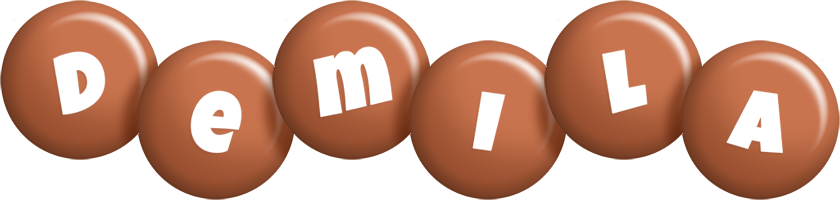 Demila candy-brown logo