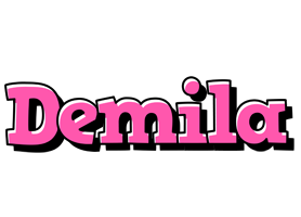 Demila girlish logo