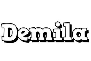 Demila snowing logo