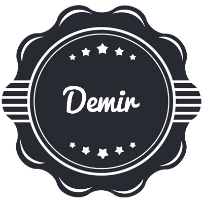 Demir badge logo
