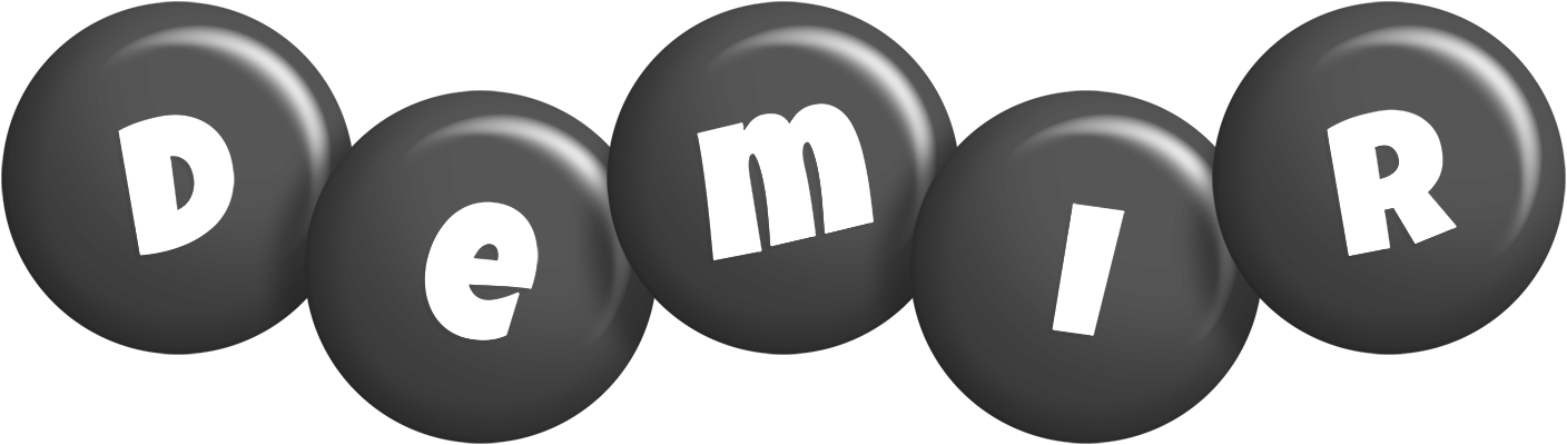 Demir candy-black logo
