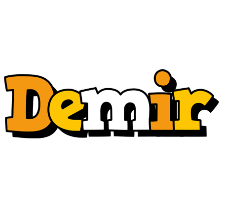 Demir cartoon logo