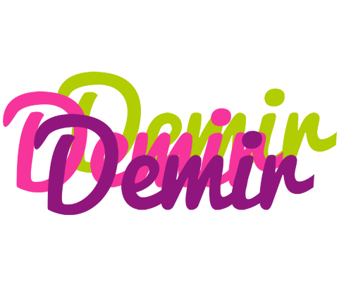 Demir flowers logo