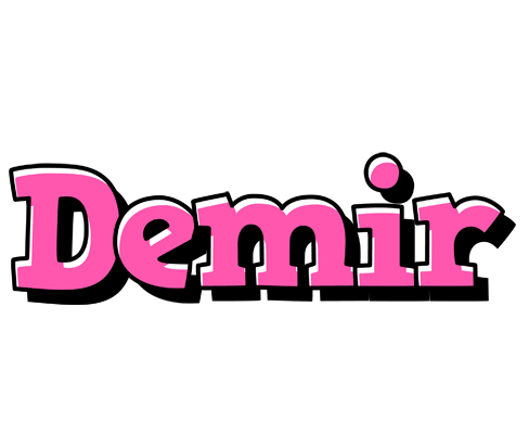 Demir girlish logo