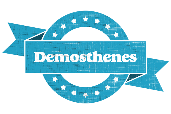 Demosthenes balance logo