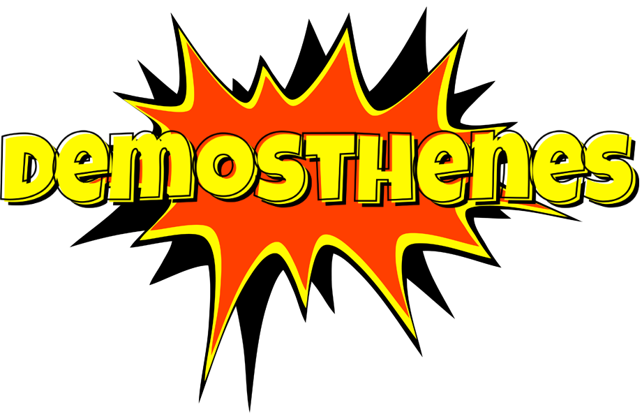 Demosthenes bazinga logo