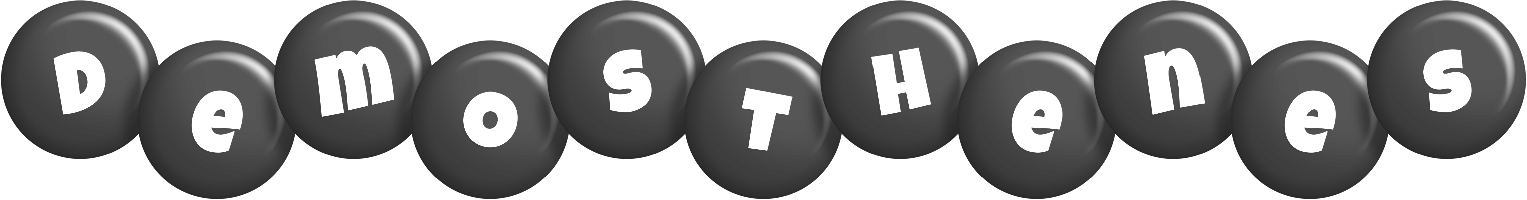 Demosthenes candy-black logo