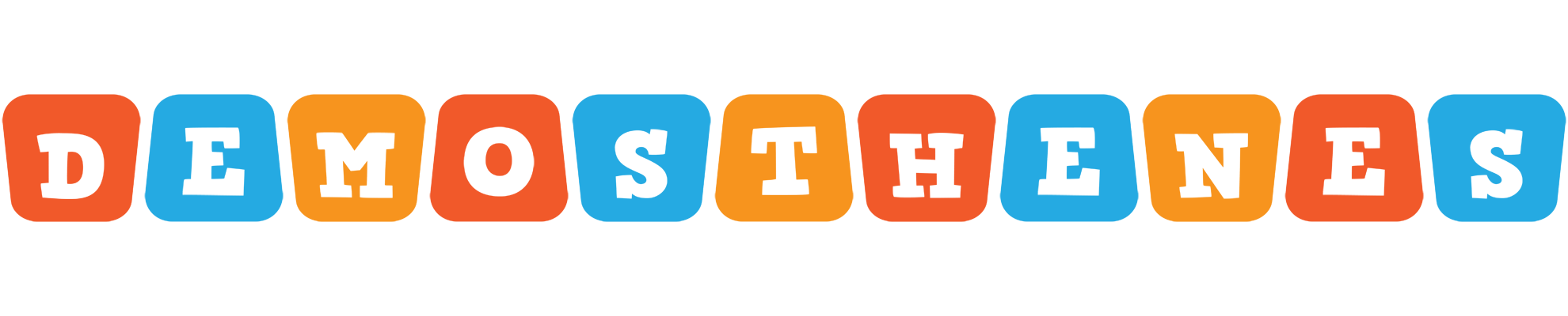 Demosthenes comics logo