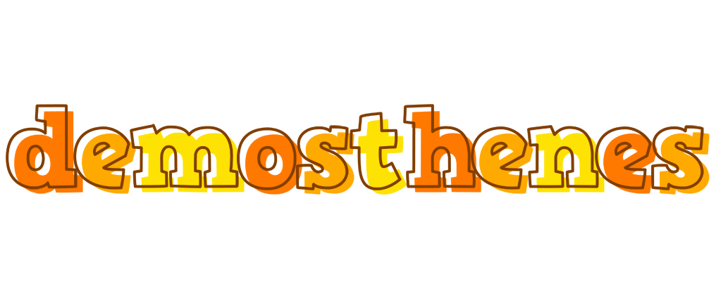 Demosthenes desert logo