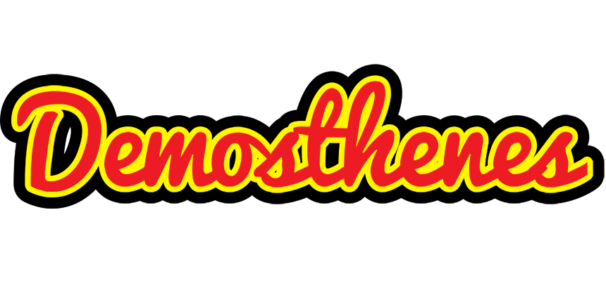 Demosthenes fireman logo