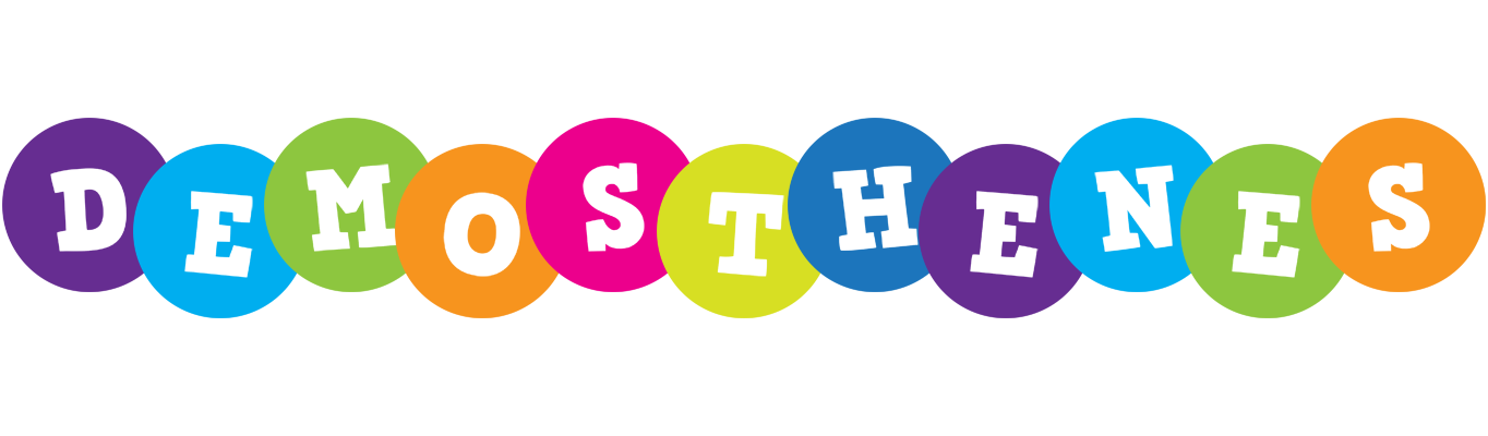Demosthenes happy logo