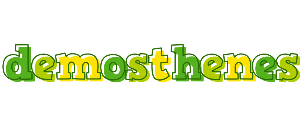 Demosthenes juice logo