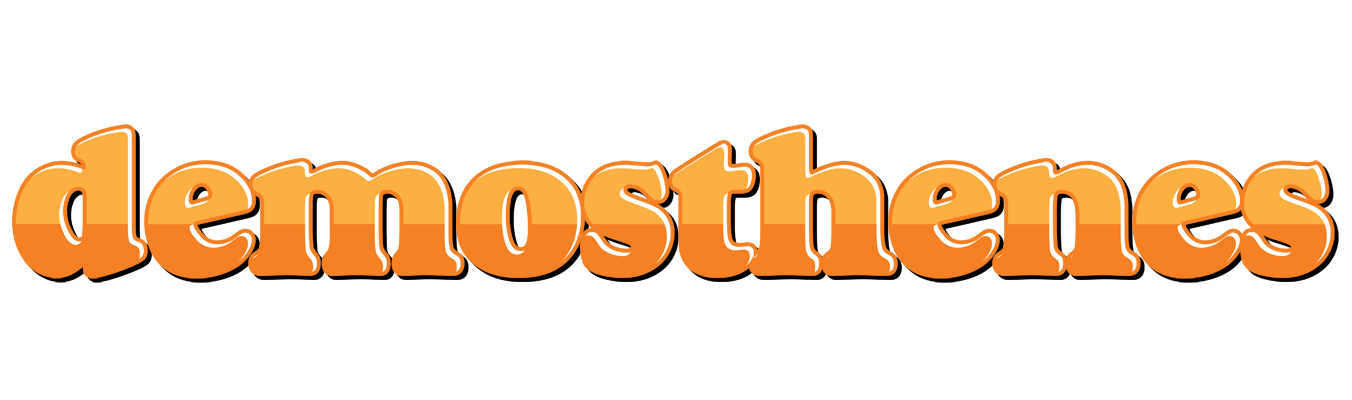 Demosthenes orange logo
