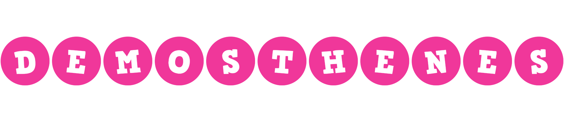 Demosthenes poker logo