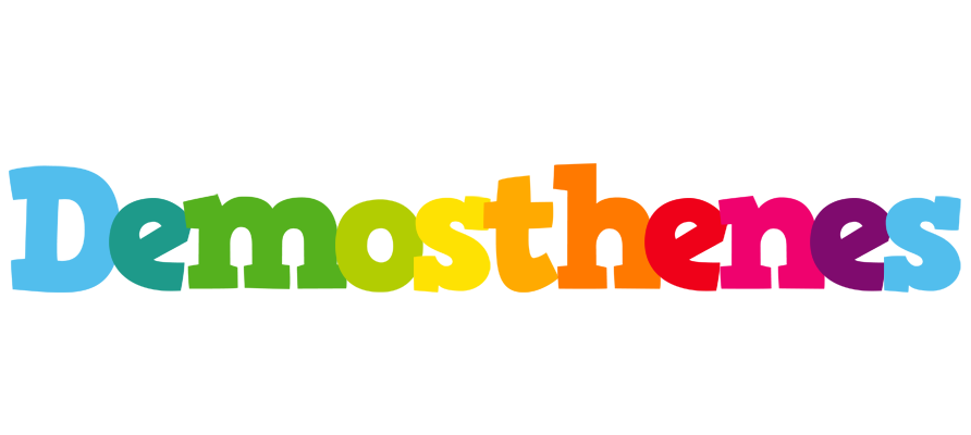 Demosthenes rainbows logo