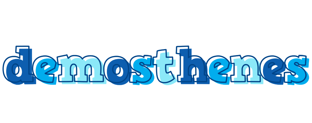 Demosthenes sailor logo