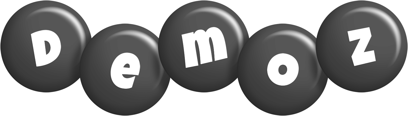 Demoz candy-black logo