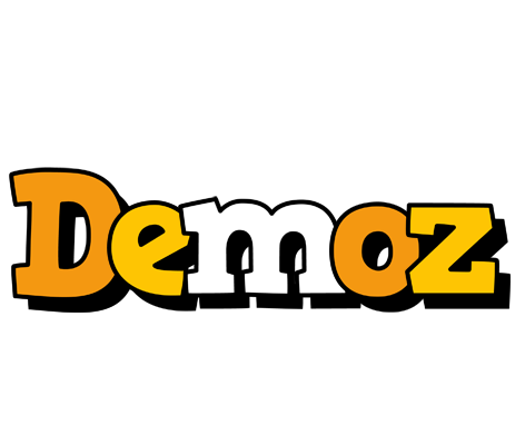 Demoz cartoon logo