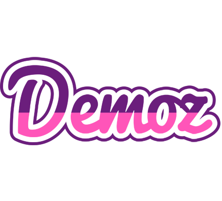 Demoz cheerful logo