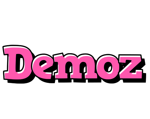 Demoz girlish logo