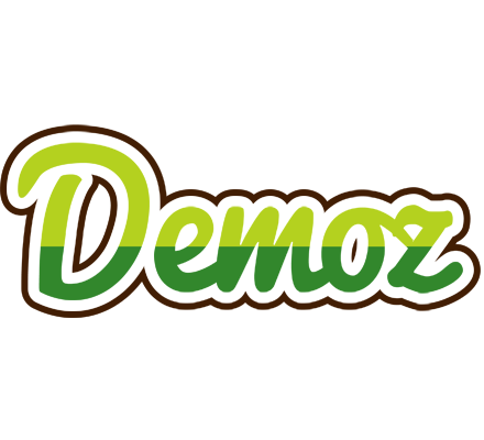 Demoz golfing logo