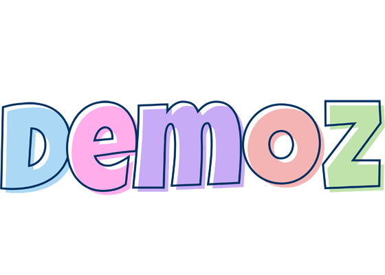 Demoz pastel logo