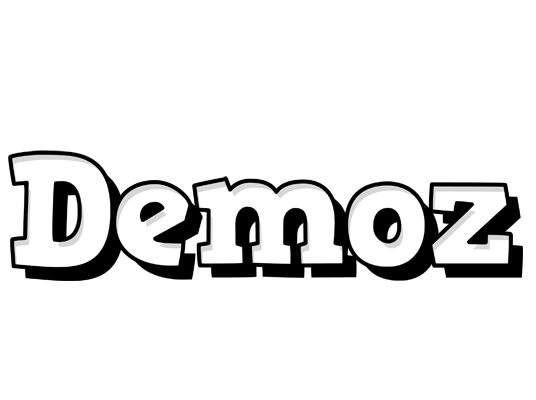 Demoz snowing logo