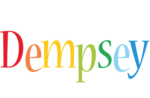 Dempsey birthday logo
