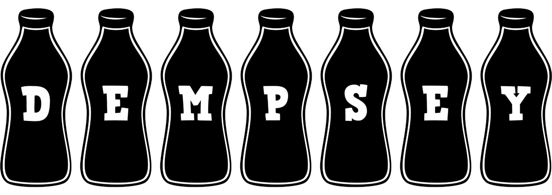 Dempsey bottle logo