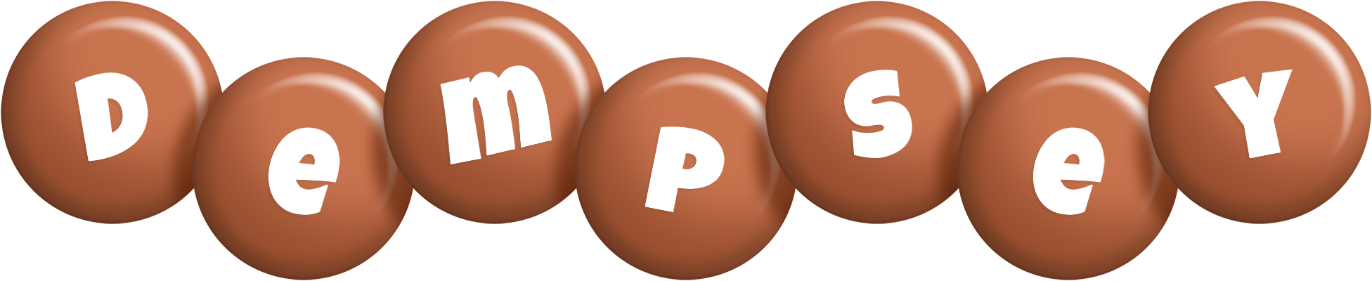 Dempsey candy-brown logo