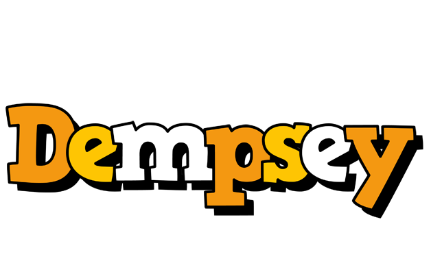 Dempsey cartoon logo