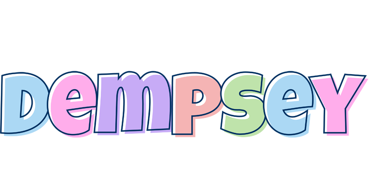 Dempsey pastel logo