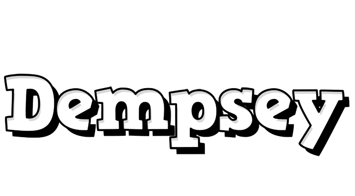 Dempsey snowing logo