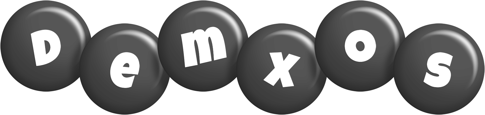 Demxos candy-black logo