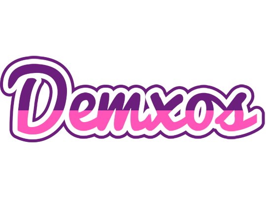 Demxos cheerful logo
