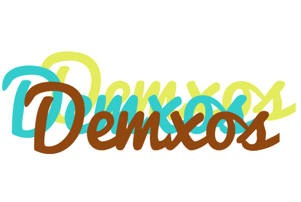 Demxos cupcake logo