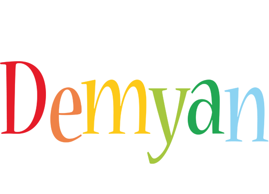 Demyan birthday logo